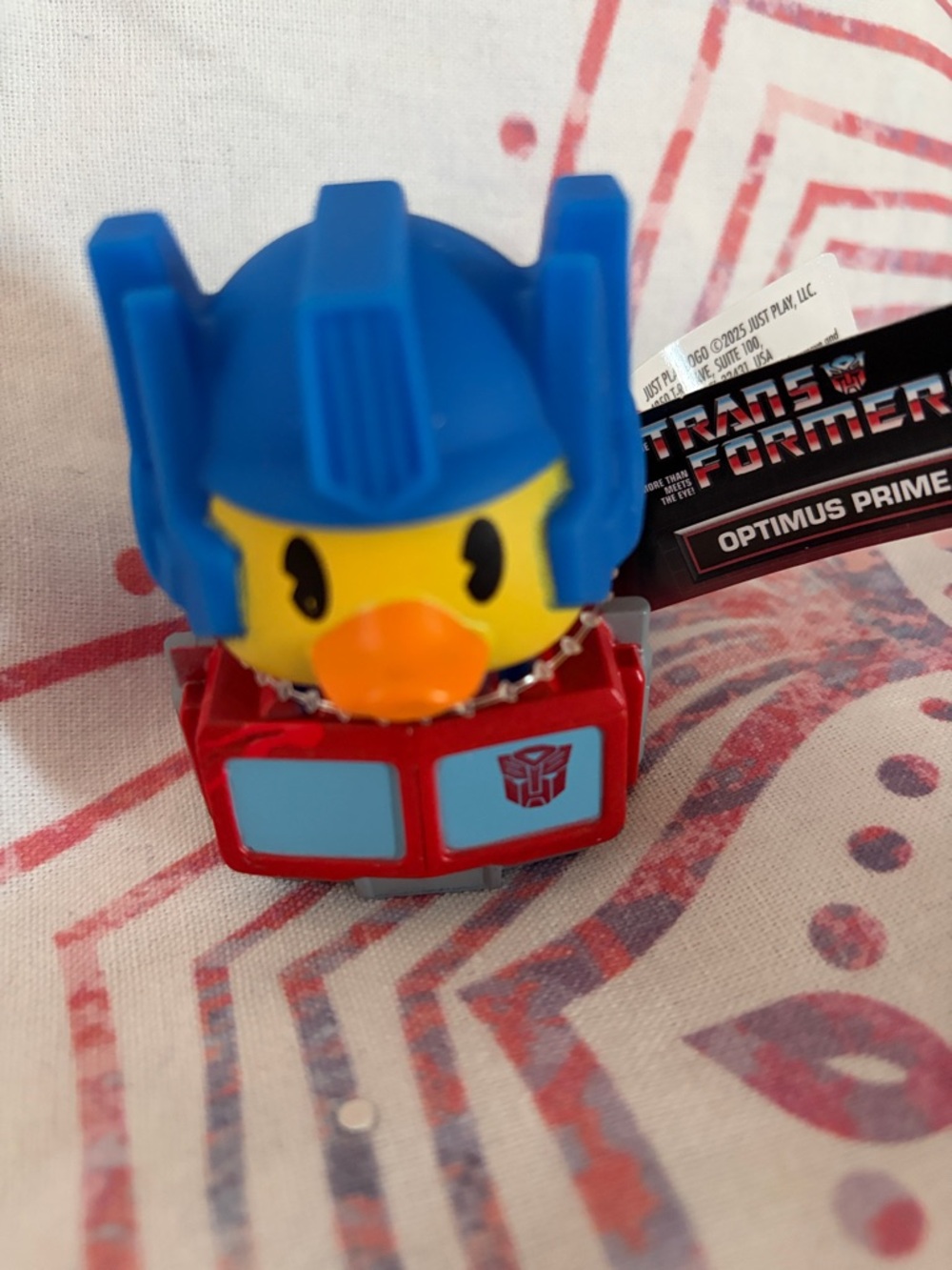 2/$10 bundle Transformers Optimus Prime Duck Toy - Picture 2 of 4